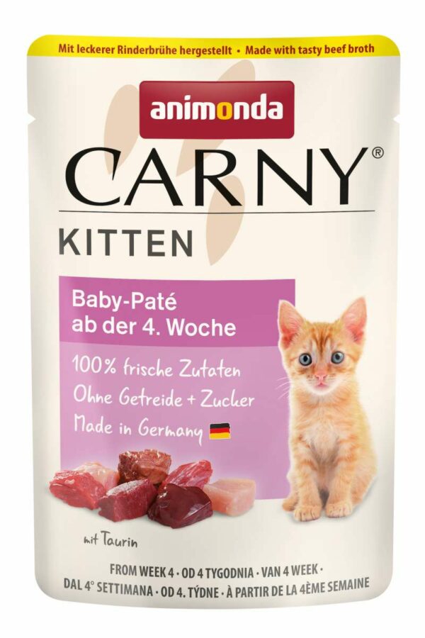 Animonda - Carny Baby-Paté Kitten im Frischebeutel